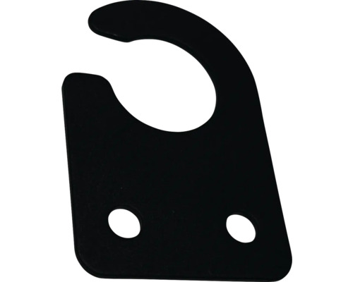 Schlauchhalterung mit zwei Befestigungslöchern