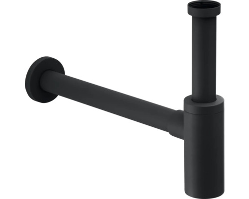 Siphon noir pour lavabo