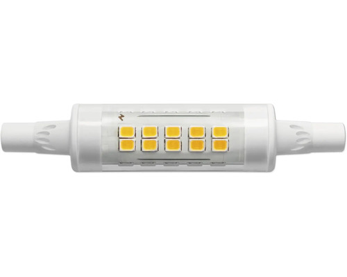 Ampoule LED à intensité lumineuse variable R7S/7W 806 lm 3000 K blanc chaud 78 mm