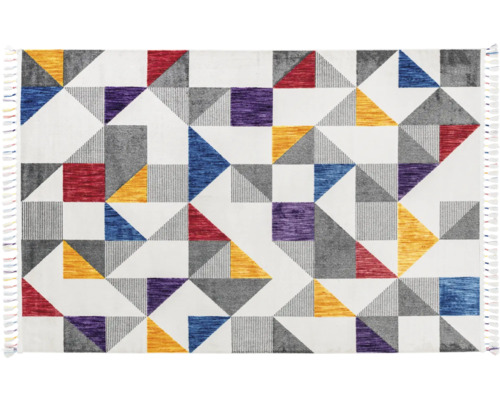 Tapis Jesi triangles multicolore 130x190 cm