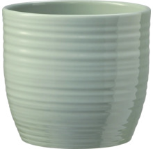 Übertopf Soendgen Bergamo Pure Keramik Ø 24 cm H 23 cm blau glänzen