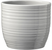 Keramik Blumentopf mit Rillenmuster