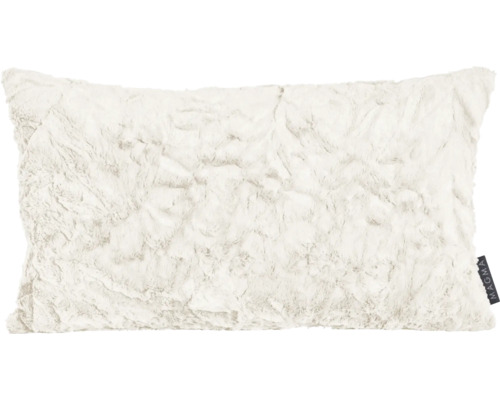 Coussin décoratif aspect fourrure