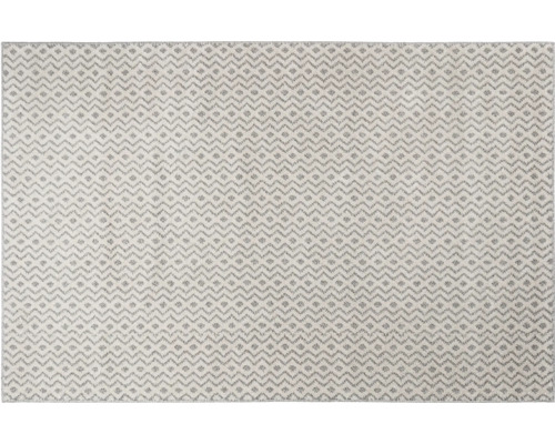Tapis d'extérieur Solero zigzag crème/gris 133x190 cm