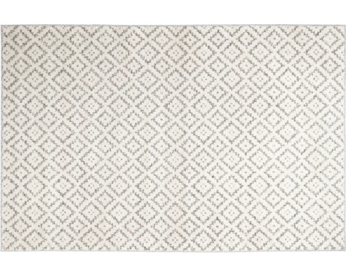 Outdoorteppich Solero Quadrate creme/grau 133x190 cm