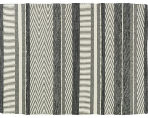 Teppich Merlot Streifen grau/anthrazit 201 140x200 cm
