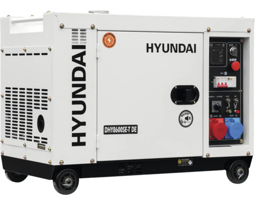 Générateur électrique Hyundai avec roues