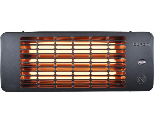 Radiateur chauffant électrique pour montage mural