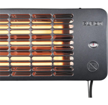 Radiateur radiant Eurom avec trois niveaux de chauffage