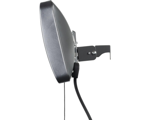 Antenne satellite avec support mural et câble