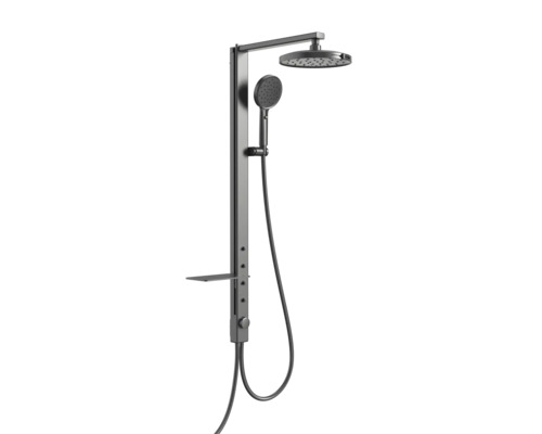 Barre de douche Diaqua avec ventouses 67.5 cm - HORNBACH