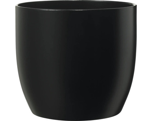 Cache-pot Soendgen Basel Fashion céramique Ø 10 cm h 8 cm noir