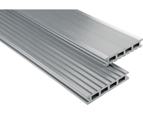 Plache pour terrasse Prima gris 25x145mm (produit vendu au mètre)