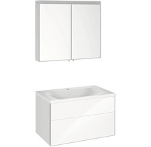 Waschbeckenunterschrank mit Spiegelschrank für Badezimmer