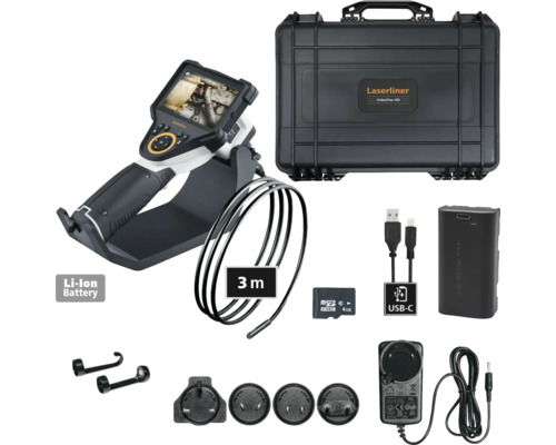 Laserliner VideoFlex HD Inspektionskamera mit Zubehör