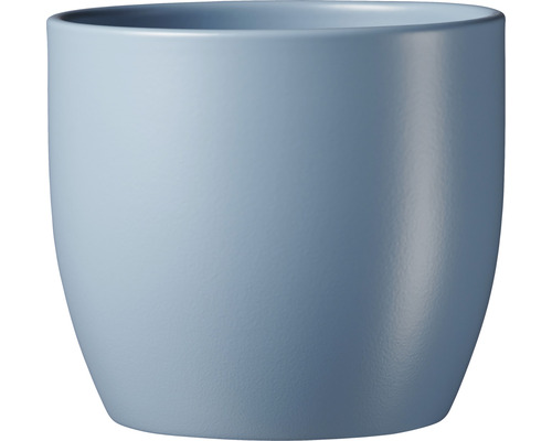 Cache-pot Soendgen Basel Spring céramique Ø 16 cm h 15 cm bleu nordique