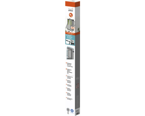 Emballage d''un cadre de protection anti-insectes Home Protect en aluminium pour fenêtre