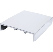 Support carré en métal pour papier toilette