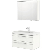 Badezimmer Waschtisch mit Unterschrank und Spiegelschrank für das Badezimmer