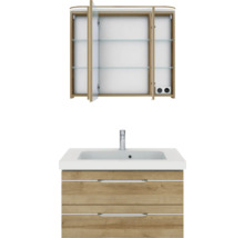 Waschtisch mit Unterschrank und Spiegelschrank für Badezimmer