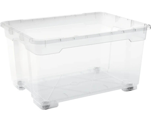 Boîte en plastique DIRK Oversize 140 l avec roulettes 580x410x775 mm