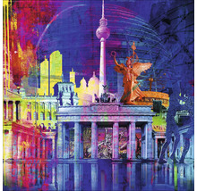 Berliner Stadtbild als Wandbild
