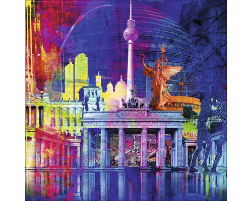 Berliner Stadtbild als Wandbild