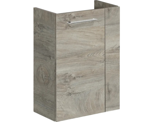 Waschtischunterschrank form&style FELINA BxHxT 44 x 60 cm x 24,3 cm Frontfarbe eiche hell Holzdekor