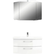 Badezimmer Waschtischkombination mit Spiegelschrank