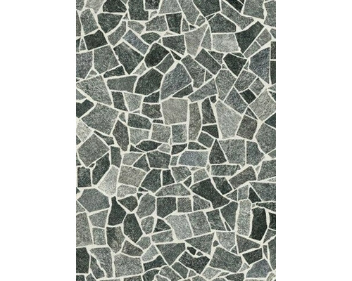 PVC-Boden Rubblestone Mosaik grau FB593 300 cm breit (Meterware) PVC-Boden Rubblestone Mosaik grau FB593 300 cm breit (Meterware)