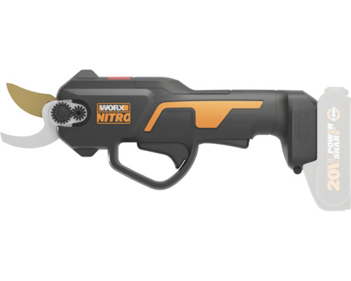 Sécateur sans fil WORX Nitro 20V 22mm WG330E.9, moteur brushless + GRATUIT batterie de rechange WA3644 20V (4,0 Ah) Sécateur sans fil WORX Nitro 20V 22mm WG330E.9, moteur brushless + GRATUIT batterie de rechange WA3644 20V (4,0 Ah)