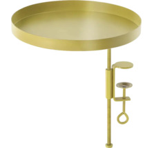Table d''appoint avec pince de table en métal