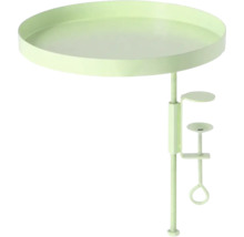 Table d''appoint ronde à monter avec serre-joint