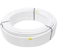 Rouleau de tube en plastique blanc