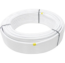 Rouleau de tubes en plastique blancs