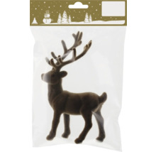 Dekofigur Rentier im Beutel