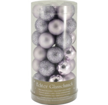 Ensemble de boules de Noël en verre