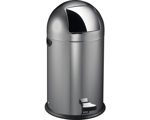 Poubelle à pédale en acier inoxydable pour les déchets