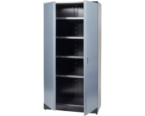 Armoire haute Küpper argent martelé 2040mm