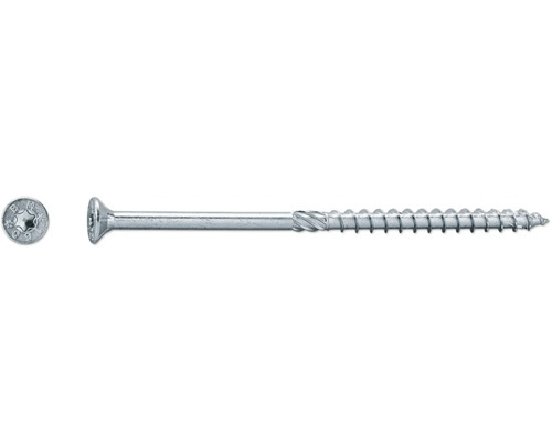 Vis de construction JD Plus à tête fraisée avec empreinte étoile 8x200 mm galvanisé 50 pièces Vis de construction JD Plus à tête fraisée avec empreinte étoile 8x200 mm galvanisé 50 pièces