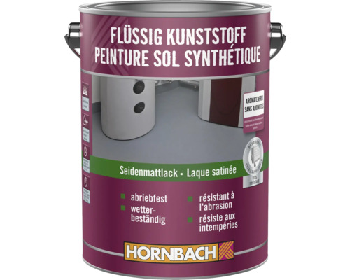 Résine synthétique liquide HORNBACH RAL7030 gris pierre 2,5 l