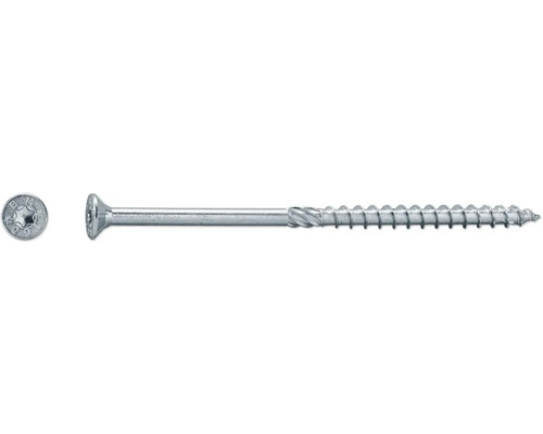 Vis de construction JD Plus à tête fraisée avec empreinte étoile 8x280 mm galvanisé 50 pièces Vis de construction JD Plus à tête fraisée avec empreinte étoile 8x280 mm galvanisé 50 pièces