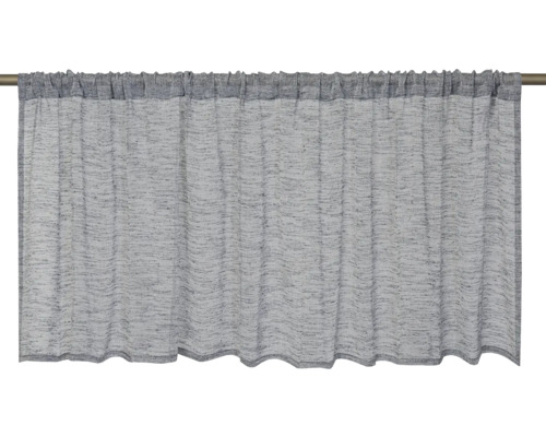 Brise-bise avec passage de tringle Liem anthracite 140x48 cm Brise-bise avec passage de tringle Liem anthracite 140x48 cm