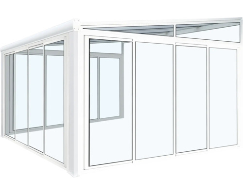 Pavillon de jardin indépendant avec parois en verre