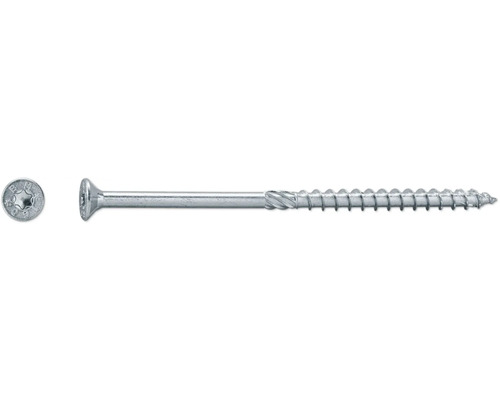 Vis de construction JD Plus à tête fraisée avec empreinte étoile 10x140 mm galvanisé 50 pièces Vis de construction JD Plus à tête fraisée avec empreinte étoile 10x140 mm galvanisé 50 pièces
