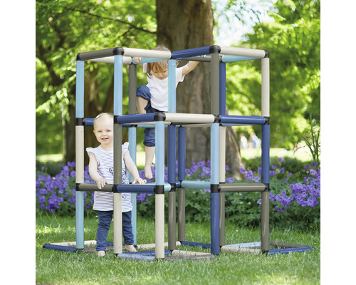 Pyramide d'escalade QUADRO GmbH 80 x 40 cm plastique bleu Pyramide d'escalade QUADRO GmbH 80 x 40 cm plastique bleu