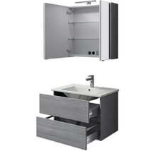 Ensemble de meuble-lavabo de salle de bains avec armoire de toilette