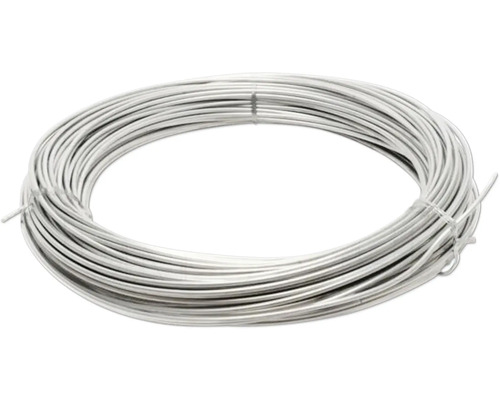 Fil rond en alu 8 mm pour protection contre la foudre 20 kg Bobine de fil d''aluminium