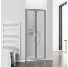 Porte pliante Schulte Kristall/Trend largeur 90 cm verre synthétique couleur du profilé aluminium-thumb-0