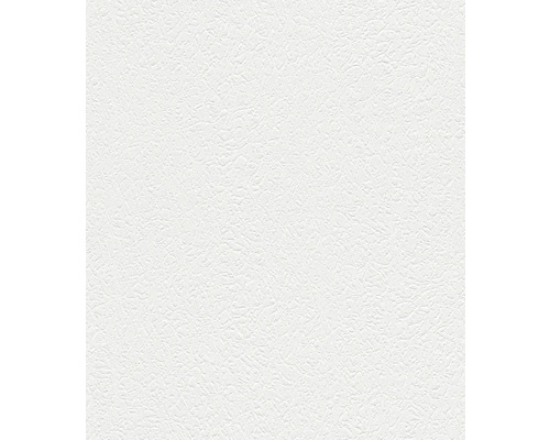 Weisse Raufasertapete mit feiner Struktur